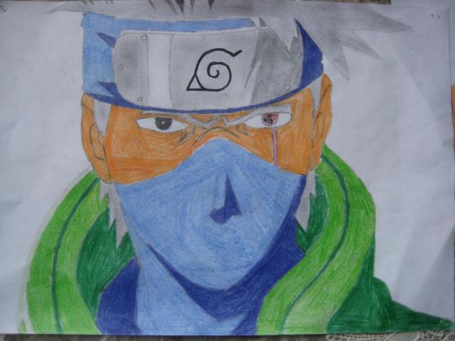 kakashi sharingan fanart